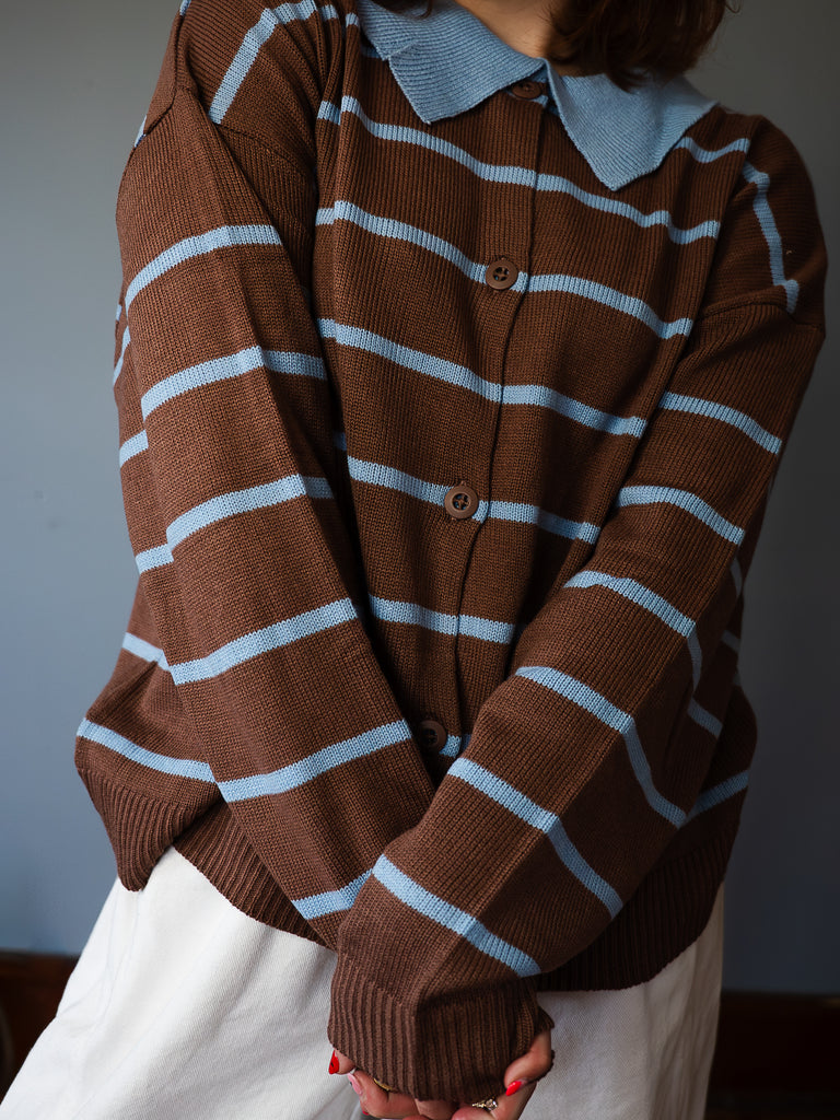 the harbor stripe top