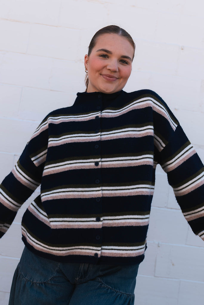 oxford cardigan