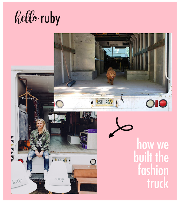 The Creation of hello ruby fashion truck