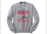 sporty club sweatshirt