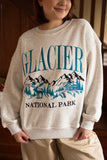 glacier oversized sweatshirt
