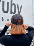 camp hello ruby hat