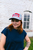 livin the dream trucker hat