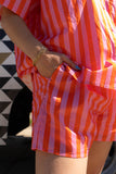 laurel striped shorts