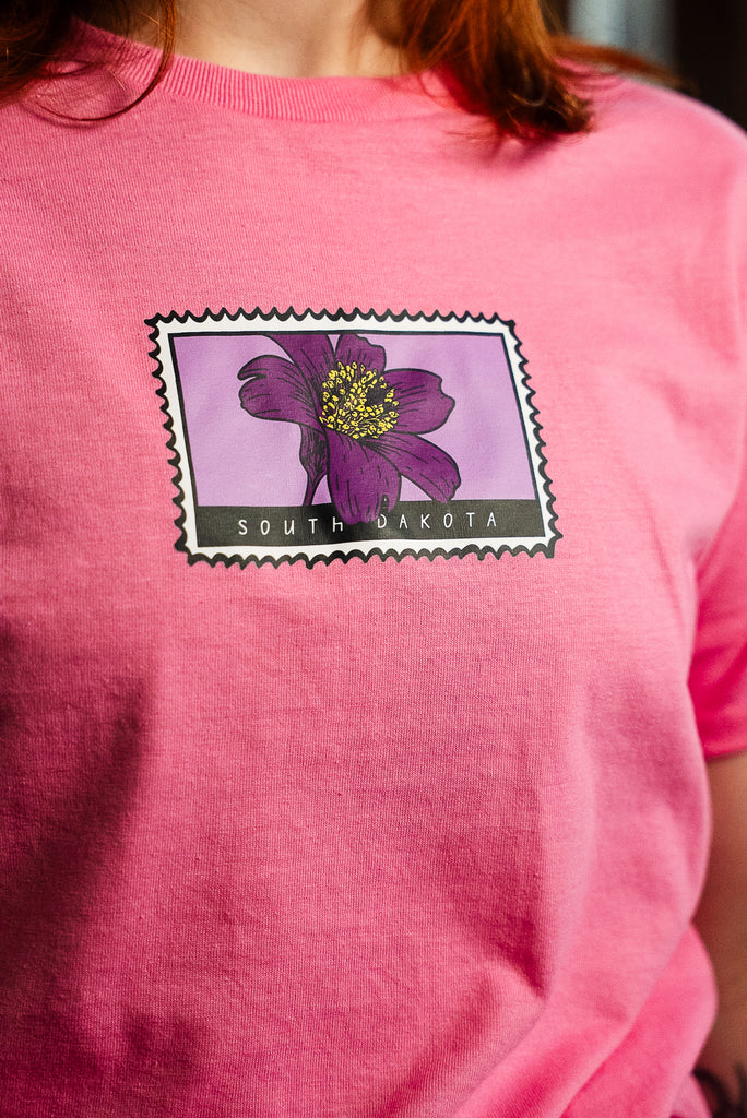 south dakota state flower graphic tee
