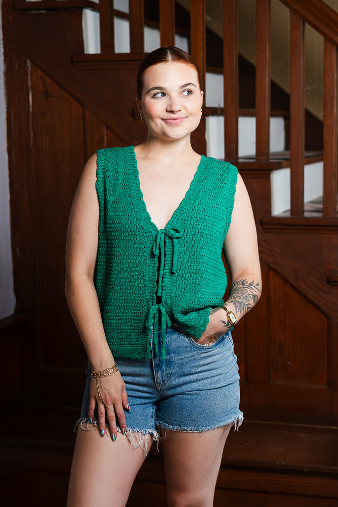 kiwi tie top