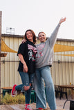 dakota dome oversized graphic tee