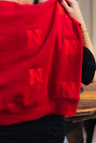 NE embroidered crew