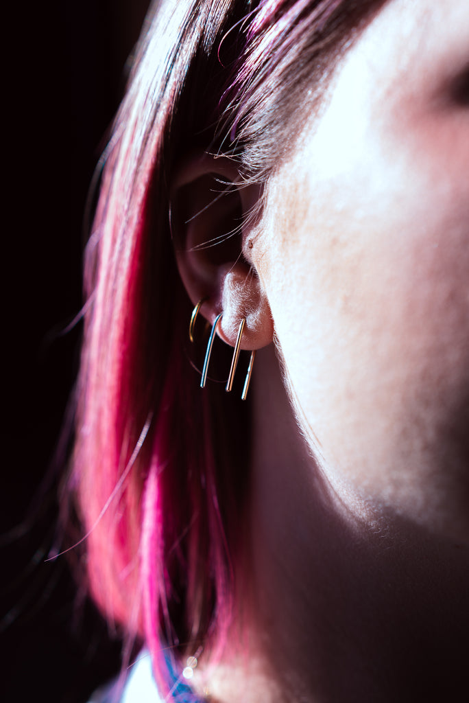 arc earrings