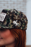 support your local rodeo camo hat