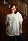 omaha skyline graphic tee
