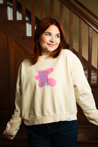 you're doing great sweets crewneck