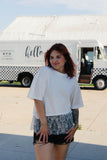 reba lace tee