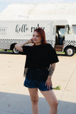 reba lace tee