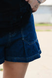primrose pleated shorts
