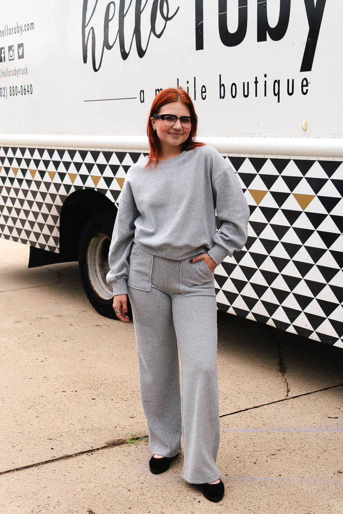 slate lounge pants