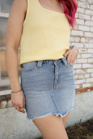 staple denim skirt