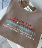 gameday in lincoln, ne *PREORDER*