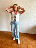 get your floral on top