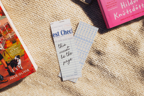 support your local bookstore bookmark