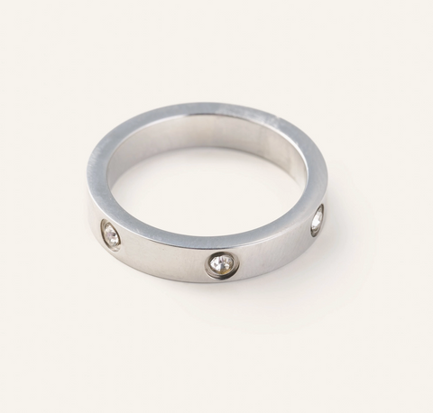 corinne silver ring