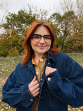 steel denim jacket