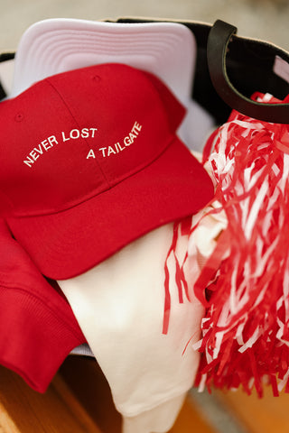 never lost a tailgate hat