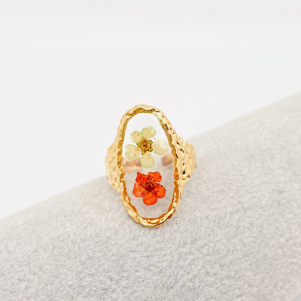 double blossom ring