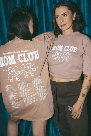 thoughts of being a mom tee