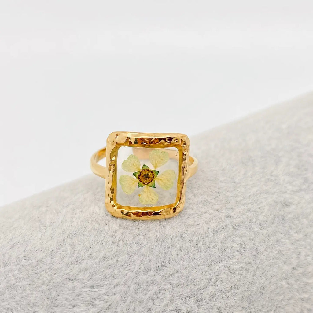 sage blossom ring