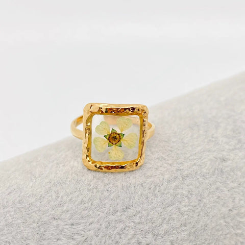 sage blossom ring
