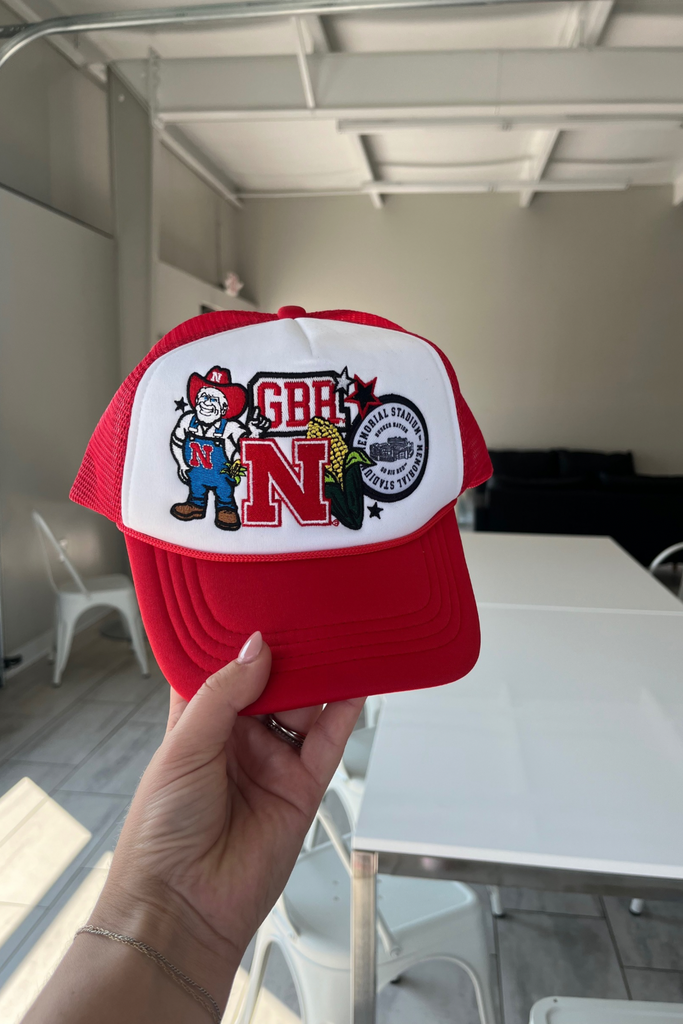 officially licensed gbr patch trucker hat